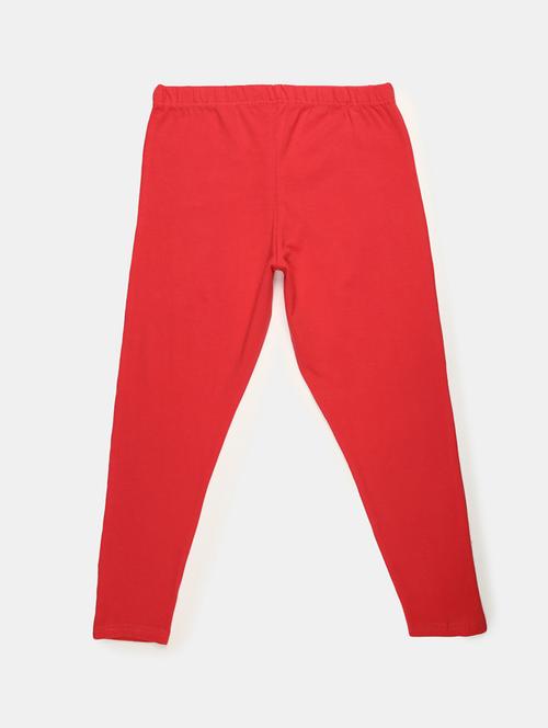 girls mid rise solid legging - 19436434 - Very Small Image - 1