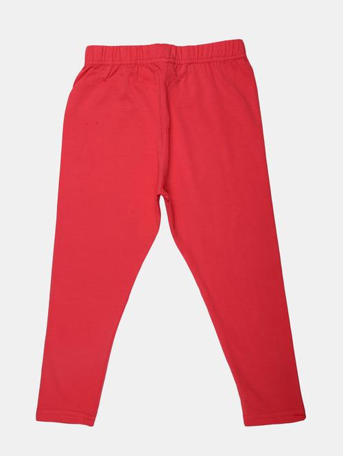 girls mid rise solid legging - 19436450 - Very Small Image - 1