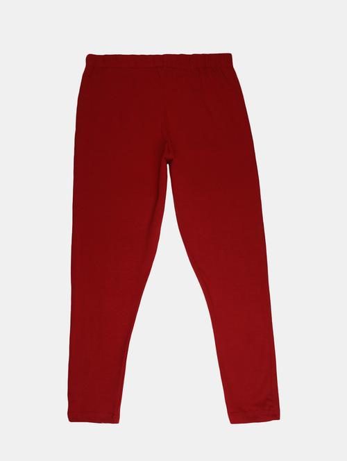 girls mid rise solid legging - 19436500 - Very Small Image - 1