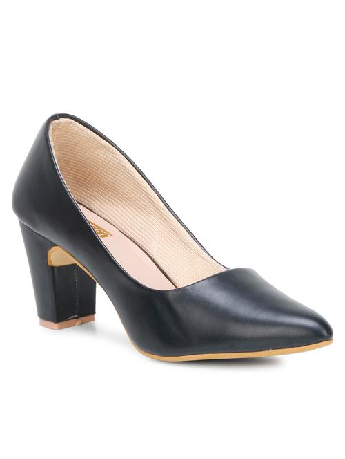 black patent leather slip on pumps - 19436658 - Very Small Image - 1