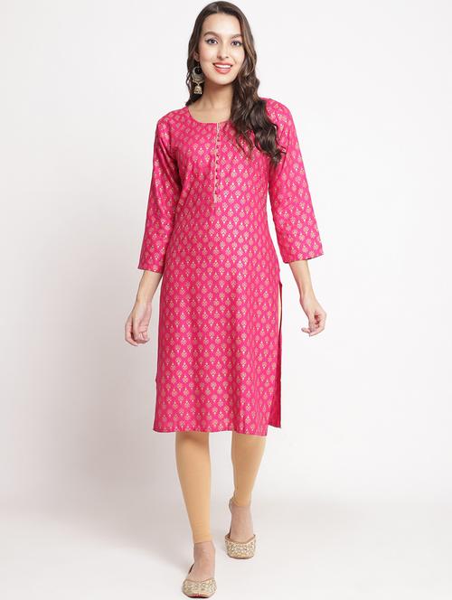 printed kurta legging set - 19436662 - Very Small Image - 1