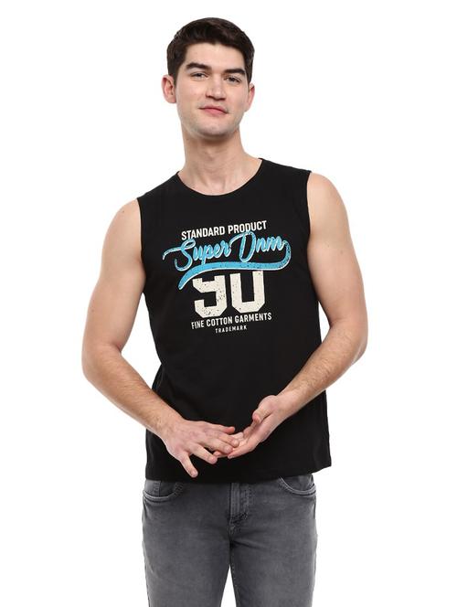 round neck printed vest - 19436837 - Very Small Image - 1