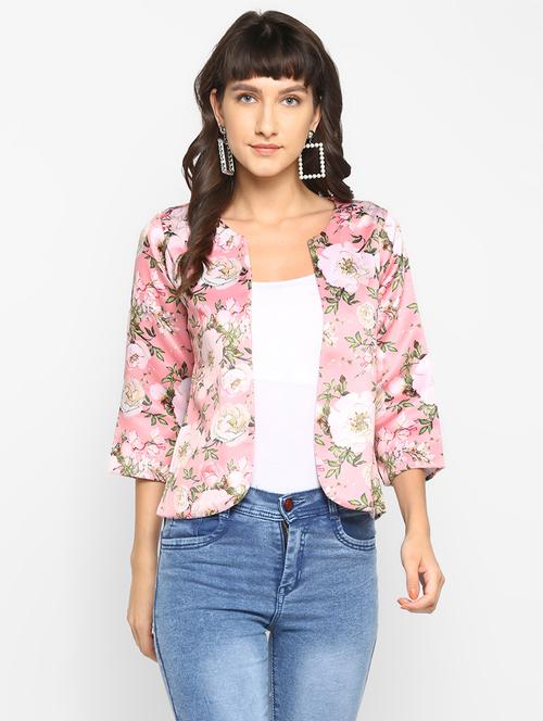 floral ethnic jacket - 19437534 - Very Small Image - 1