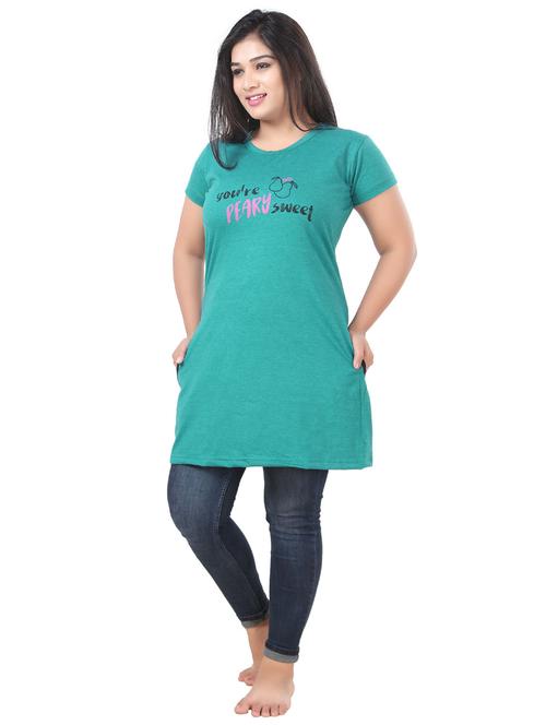 printed cotton sleepwear tee - 19437575 - Very Small Image - 1