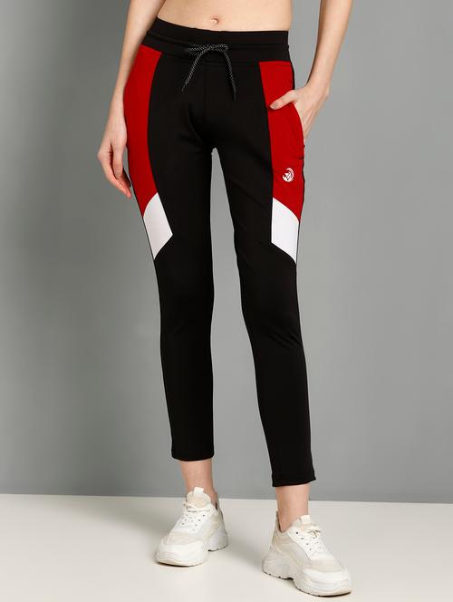 high rise color block track pant - 19437811 - Very Small Image - 1