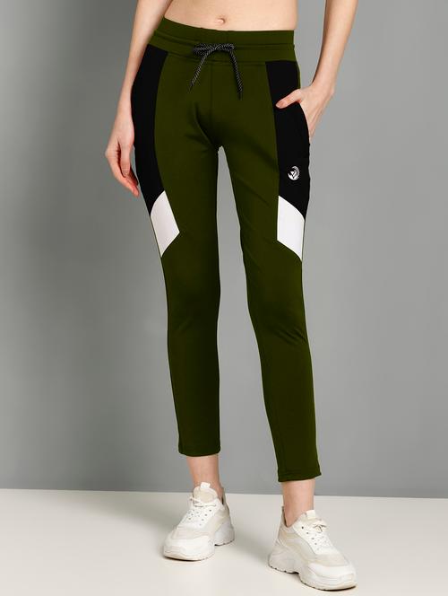 high rise color block track pant - 19437814 - Very Small Image - 1