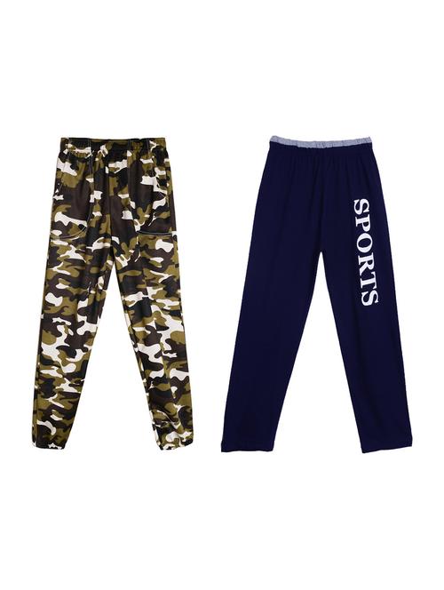 boys pack of 2 printed track pants - 19440753 - Very Small Image - 1
