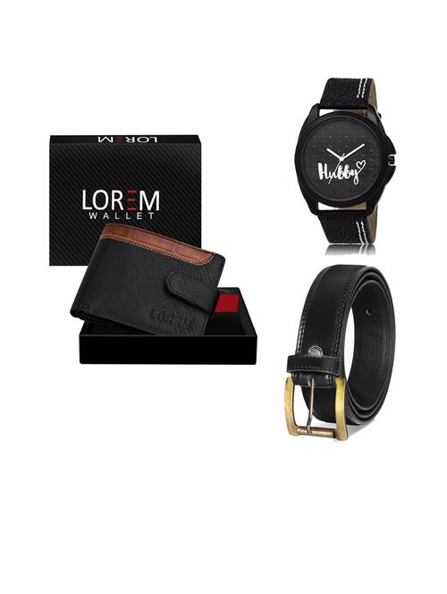 belt, wallet & watch gift combo - 19446819 - Very Small Image - 1
