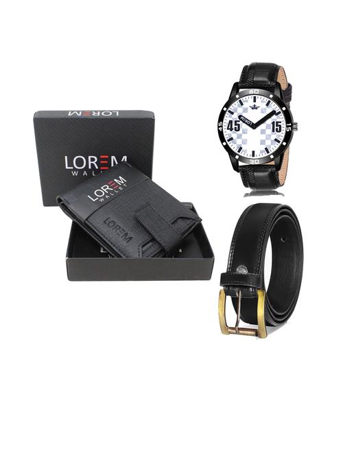 belt, wallet & watch gift combo - 19447367 - Very Small Image - 1