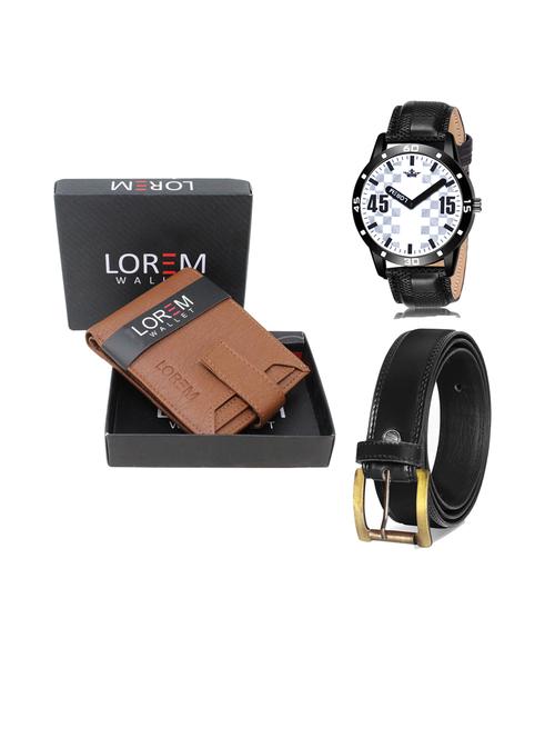 belt, wallet & watch gift combo - 19447369 - Very Small Image - 1
