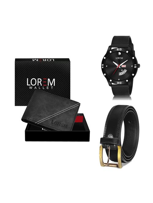 belt, wallet & watch gift combo - 19448069 - Very Small Image - 1