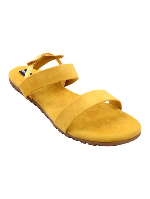 yellow back strap sandal - 19451979 - Very Small Image - 1