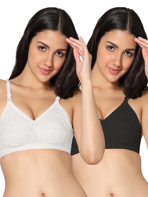 pack of 2 solid bra - 19452058 - Very Small Image - 1