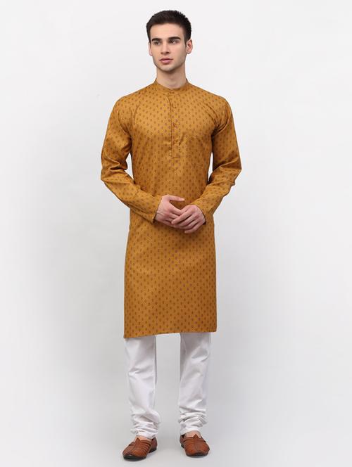 printed kurta pyjama set - 19453375 - Very Small Image - 1