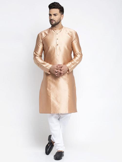 men self designed kurta pyjama set - 19453381 - Very Small Image - 1