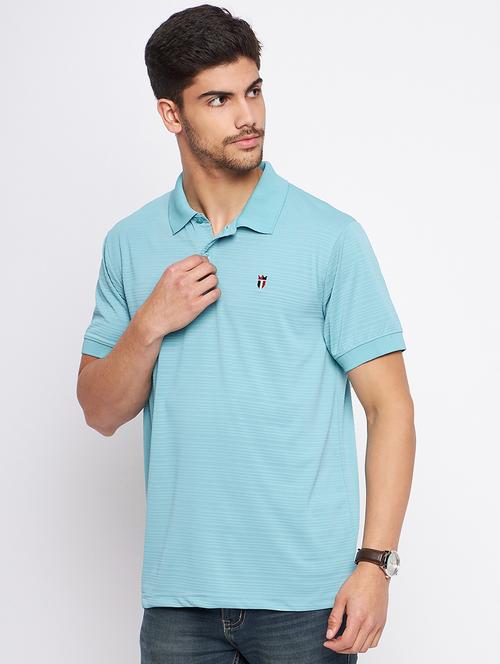 solid cotton polo t-shirt - 19454025 - Very Small Image - 1