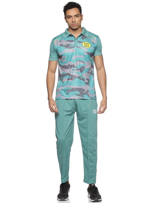light blue polyester printed track suit - 19454147 - Very Small Image - 1