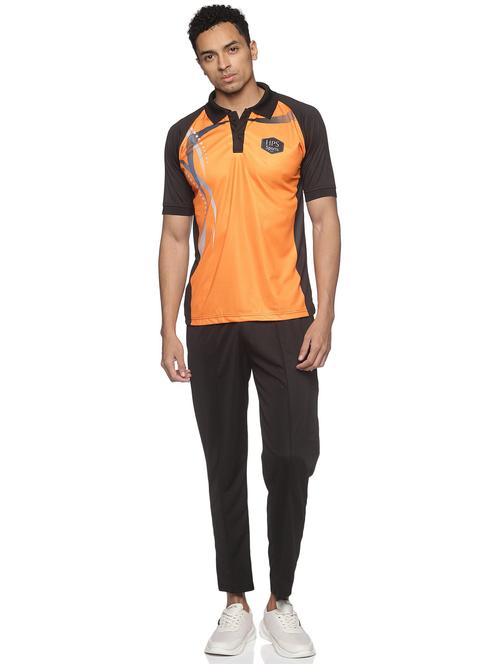 orange printed polyester track suit - 19454158 - Very Small Image - 1