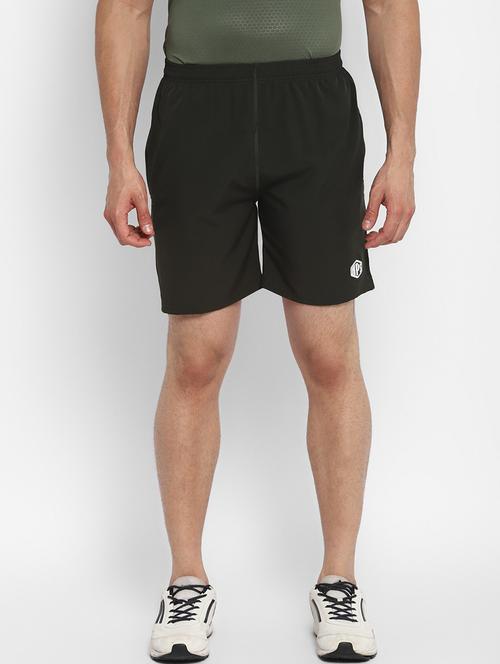 mid rise solid shorts - 19454237 - Very Small Image - 1