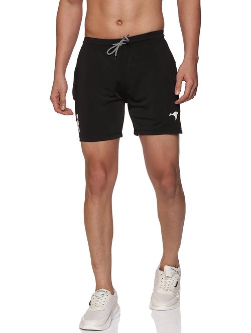 mid rise solid shorts - 19454253 - Very Small Image - 1