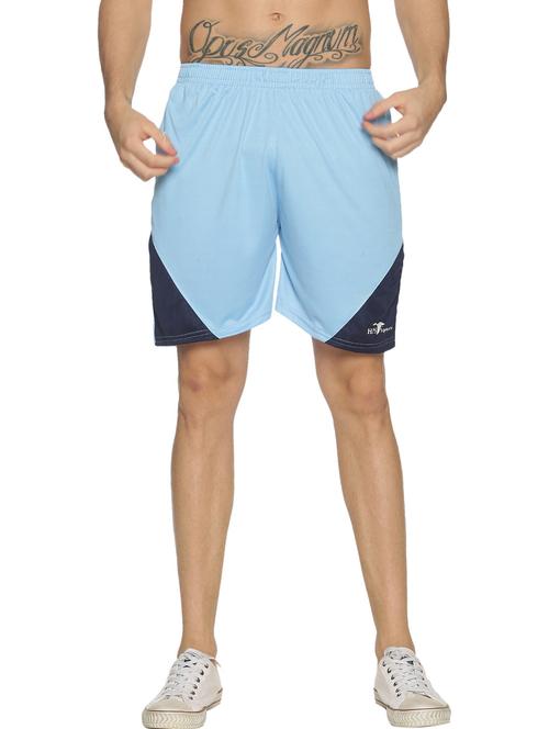mid rise color block shorts - 19454261 - Very Small Image - 1