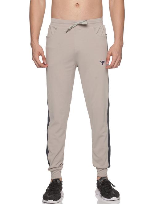 mid rise side taped ankle length track pant - 19454325 - Very Small Image - 1