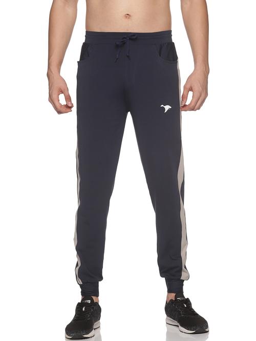 mid rise side stripe ankle length track pant - 19454377 - Very Small Image - 1