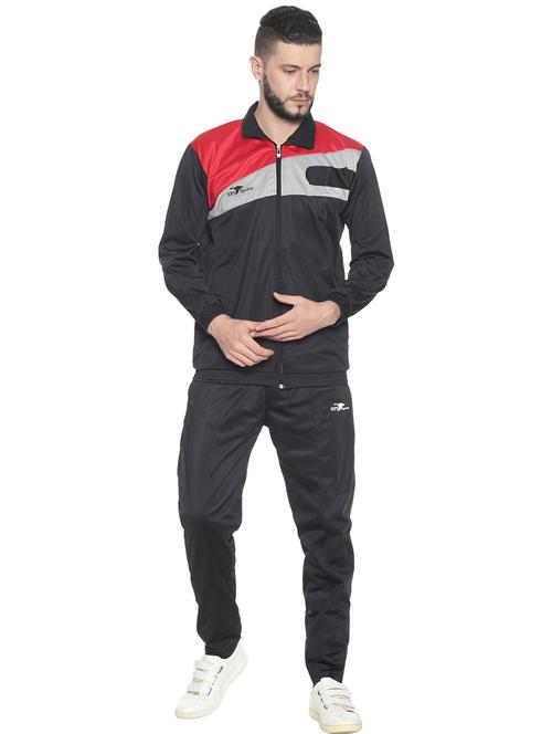 color blocked ankle length track suit - 19454428 - Very Small Image - 1