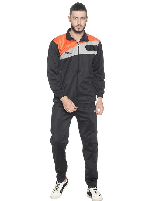 color blocked ankle length track suit - 19454430 - Very Small Image - 1