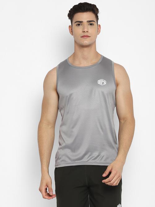 light grey polyester vest - 19454566 - Very Small Image - 1
