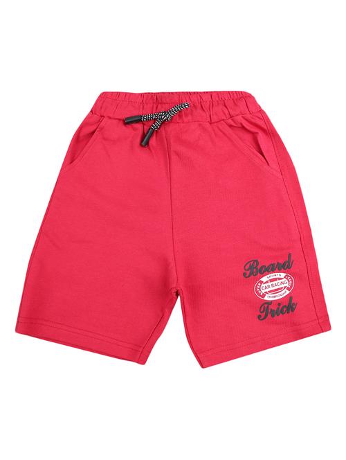 kids mid rise cotton shorts - 19455083 - Very Small Image - 1