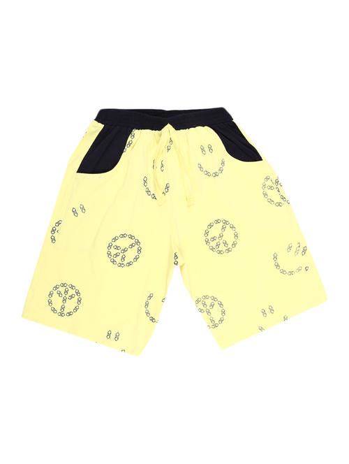 lemon sherbet printed shorts - 19455201 - Very Small Image - 1