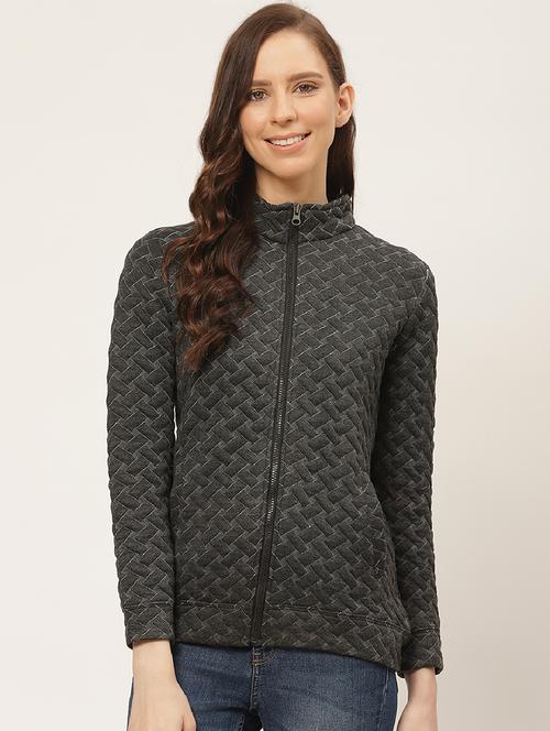 women long sleeves regular jacket - 19464972 - Very Small Image - 1