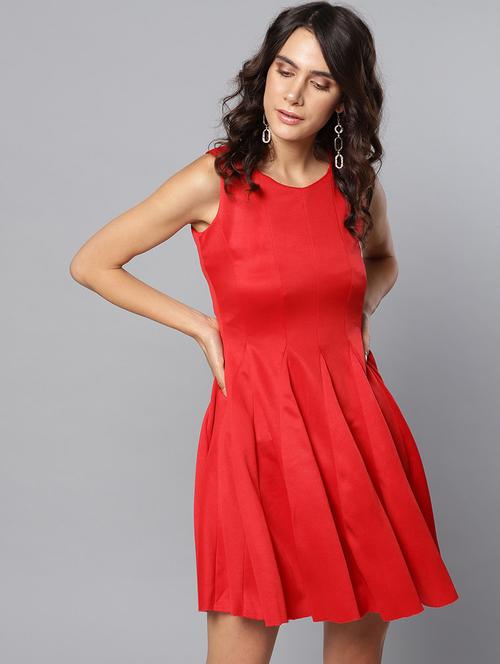 women fit & flare dress - 19466734 - Very Small Image - 1