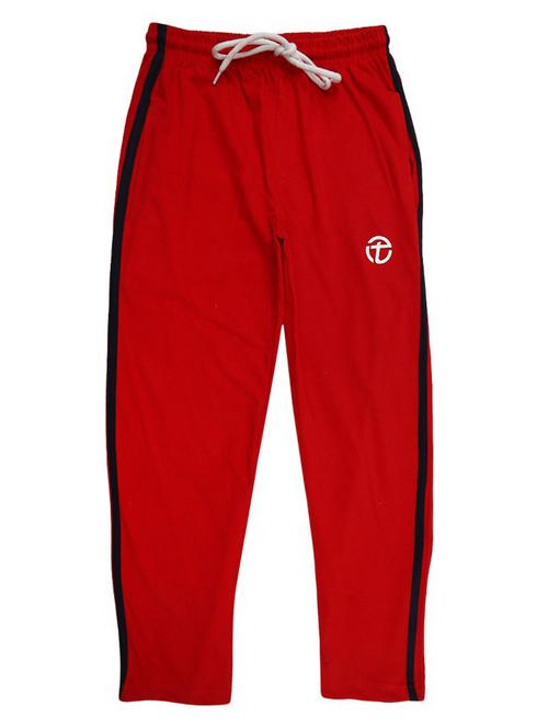 red solid cotton track wear - 19470452 - Very Small Image - 1