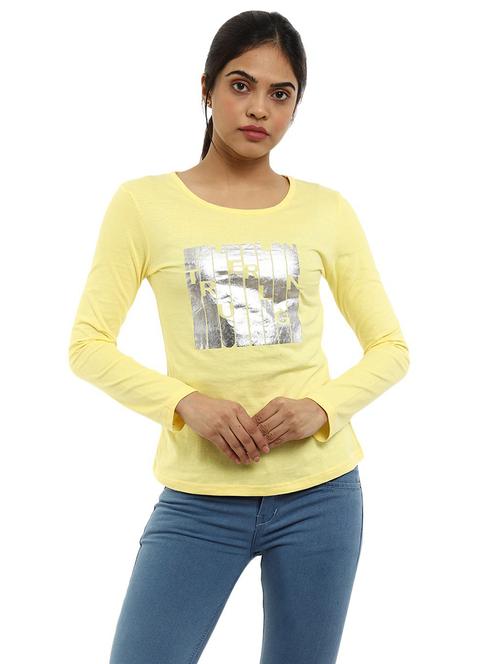 women's straight round neck top - 19472406 - Very Small Image - 1