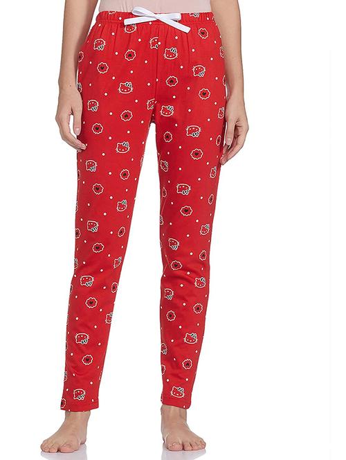 mid rise printed cotton pajama - 19472488 - Very Small Image - 1