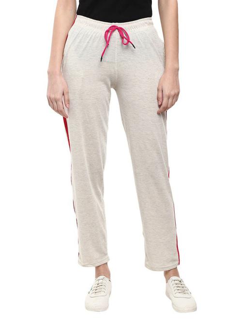mid rise solid track pant - 19472725 - Very Small Image - 1