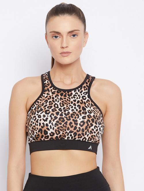 black poly spandex regular bra - 19473815 - Very Small Image - 1