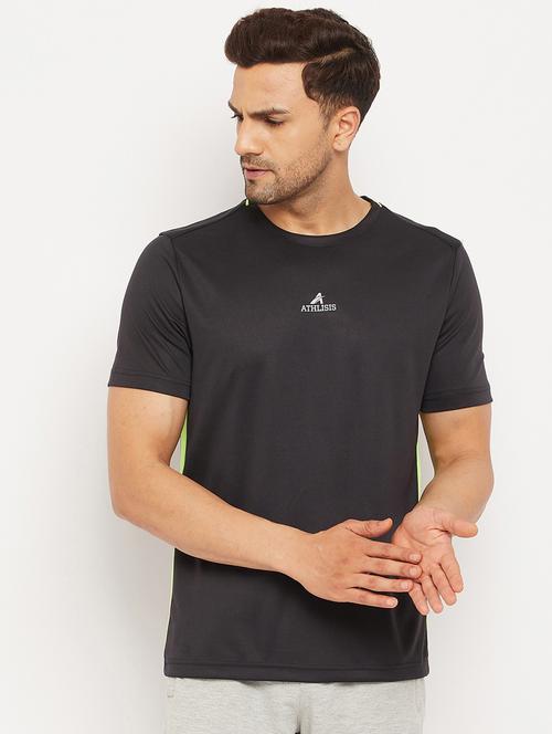 logo print round neck t-shirt - 19473948 - Very Small Image - 1