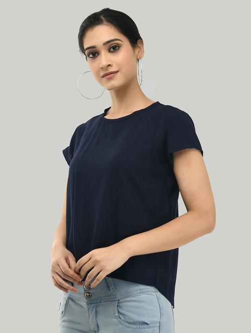 blue solid top - 19474480 - Very Small Image - 1