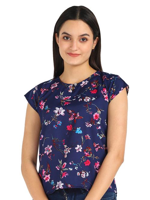 blue printed top - 19474507 - Very Small Image - 1