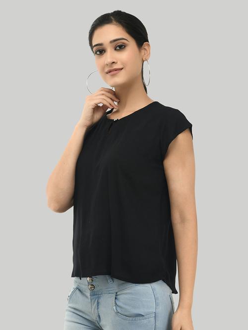 black solid top - 19474508 - Very Small Image - 1