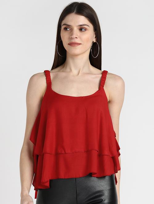 red solid top - 19474512 - Very Small Image - 1
