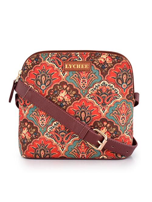 tan canvas sling bag - 19474564 - Very Small Image - 1