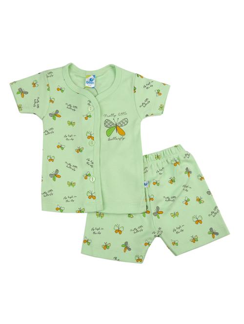 girls printed t-shirt and shorts set - 19474721 - Very Small Image - 1