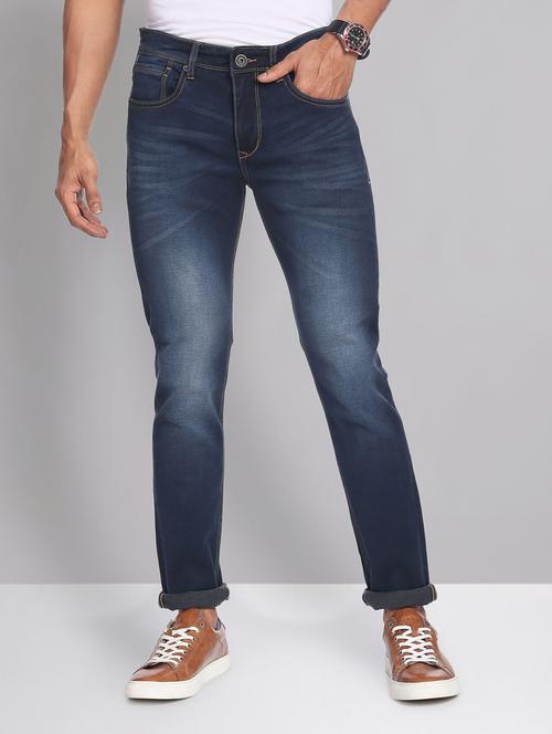 mens slim fit plain jeans - 19475099 - Very Small Image - 1