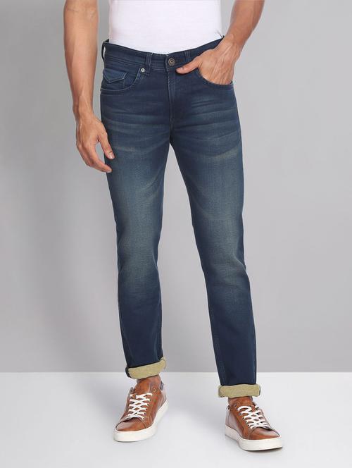 mens slim fit plain jeans - 19475106 - Very Small Image - 1