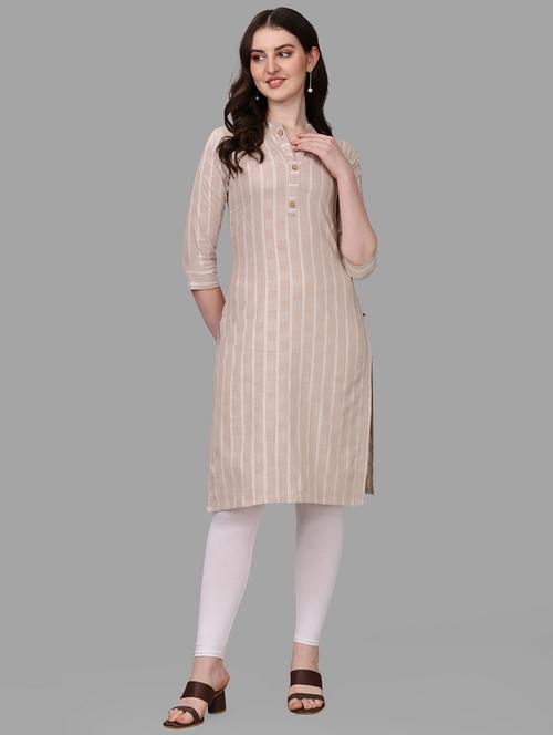 women printed straight kurta - 19476412 - Very Small Image - 1