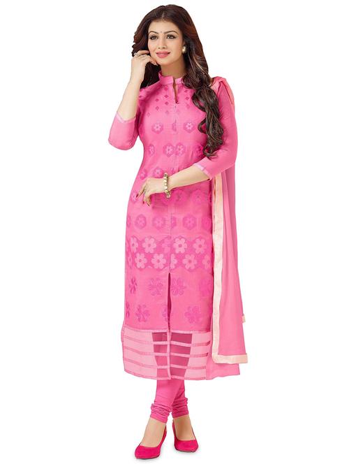 unstitched churidaar suits set - 19476445 - Very Small Image - 1